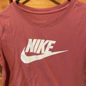 Nike Rose Tee with White Logo